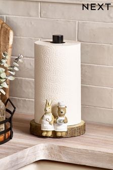 Natural Bertie And Rosie Kitchen Roll Holder (M92176) | €25