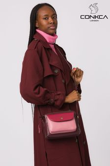 Conkca Dainty Leather Cross-Body Bag (M92381) | OMR25