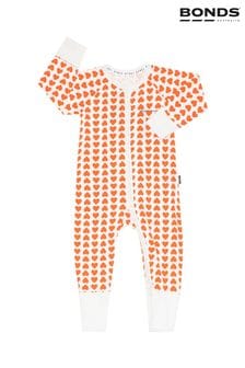 Bonds Red Heart Print Zip Sleepsuit (M92396) | kr400