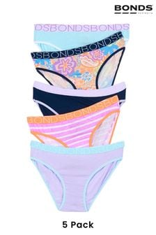 Buy Juicy Couture Girls Blue Briefs 3 Pack from Next Luxembourg