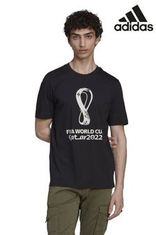 adidas Black FIFA World Cup 2022™ Adult Graphic T-Shirt (M92830) | TRY 298