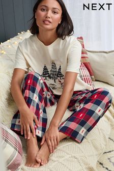 Red Check Flannel Pyjamas (M93323) | DKK265