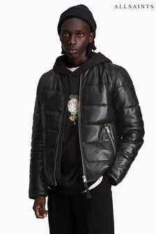 AllSaints Black Russel Puffer Jacket (M93617) | OMR206