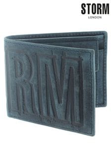 Storm Blue Yell Leather Wallet (M93821) | $49