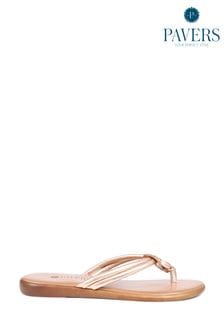 Pavers toe clearance post sandals