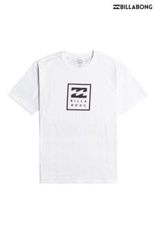Billabong Clothing White Short Sleeve T-Shirt (M94109) | ₪ 93