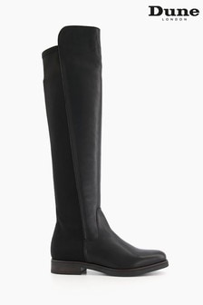 Dune London Black Tropic Over The Knee Stretch Boots (M94408) | 299 €
