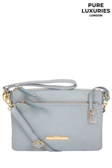 藍色 - Pure Luxuries London Lytham Leather Cross-body Clutch Bag (M94831) | NT$1,820