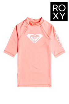 Roxy Orange Short Sleeve Rash Vest UPF 50 (M94915) | €25
