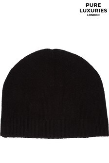 Pure Luxuries London Bowness Cashmere And Merino Wool Beanie Hat (M94974) | ₪ 163