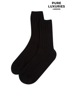 Pure Luxuries London Cartmel Cashmere & Merino Wool Socks (M95001) | €42