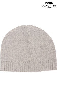 Pure Luxuries London Bowness Cashmere And Merino Wool Beanie Hat (M95003) | ₪ 163