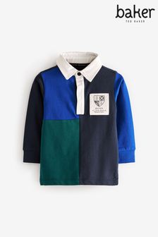 Baker by Ted Baker Navy Rugby Shirt (M95945) | 30 € - 32 €