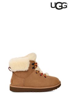 Ugg Brown Classic Mini Alpine Lace Up Snow Boots (M96360) | 222 €