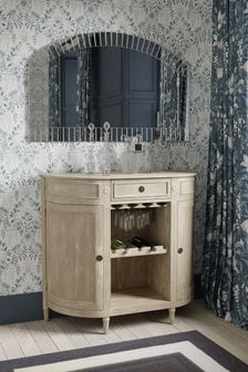Laura Ashley Washed Dove Grey Alouette Drinks Cabinet (M96704) | €1,147