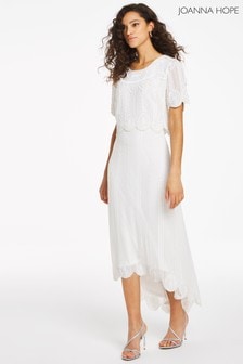Joanna Hope White Bridal Scallop Hi Low Dress (M96767) | 107 €