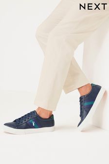 أزرق داكن أزرق - حذاء رياضي خطوط ظبي (M97145) | 15 ر.ع