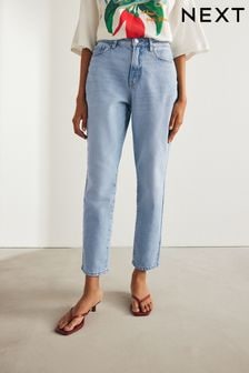 Mid Blue Hourglass Strigid Column Jeans (M97394) | $53