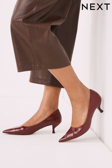 Red Regular/Wide Fit Forever Comfort® Kitten Heel Court Shoes (M97680) | €15