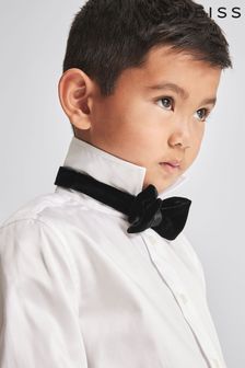 Reiss Black Hike Velvet Bow Tie (M97902) | 168 SAR