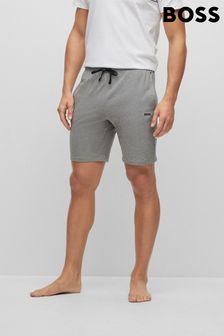 Szary - Boss Stretch Cotton Jersey Shorts (M98065) | 245 zł