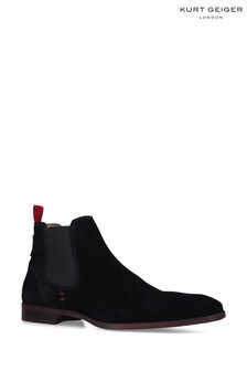 Kurt Geiger London Black Pax Boots (M98076) | ₪ 461