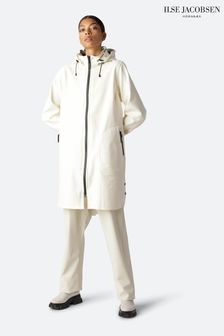 Ilse Jacobsen White Functional Raincoat (M98180) | ₪ 1,178
