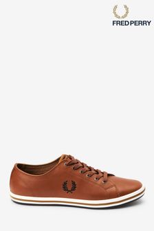 Fred Perry Kingston Leather Trainers (M98500) | $99