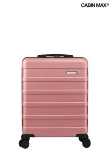 Cabin Max Pink Anode 55cm With Lock and 8 Wheels Carry On Suitcase (M98974) | kr714