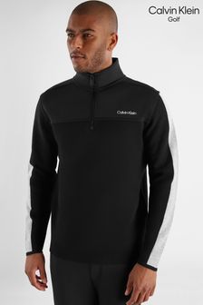 Calvin Klein Golf Foxe Close Hybrid Half Zip Black Jumper (M99493) | €128