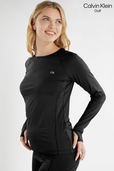Calvin Klein Golf Serena Long Sleeve Black T-Shirt (M99510) | €25