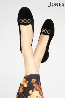 Jones Bootmaker Sienne Leather Snaffle Black Loafers (M99549) | 136 €