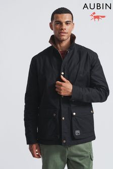 Черная вощная куртка Aubin Crawley (M99749) | €343