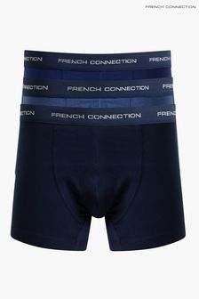 French Connection Boxers 3 Pack