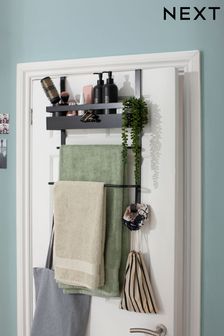 Over Door Storage Caddy And Towel Rack Shelf Unit (M99896) | €44