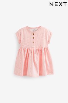 Розовый - Трикотажное платье для малышей (0 мес. - 2 лет) (MU3610) | 4 690 тг - 5 360 тг