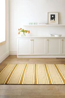 Jasper Conran London Yellow Stripe Wool Rug (MXF168) | €79 - €171