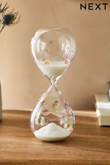 Szklany dekoracyjny zegar z timerem (N00058) | 85 zł