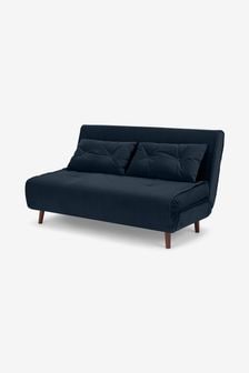 MADE.COM Smooth Velvet Sapphire Blue Haru Large Sofa Bed (N00102) | €726
