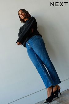 Темно-синие джинсы - Стретчевые джинсы прямого кроя (N00163) | €35