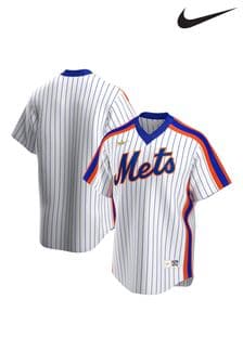 Nike White New York Mets Official Cooperstown Jersey T-Shirt (N00231) | kr1 920