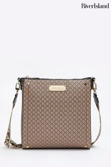 River island messenger bag hot sale women's