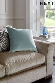 Soft Blue 59 x 59cm Matte Velvet Cushion (N00766) | kr179