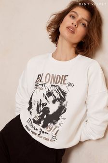 Mint Velvet White Blondie Sweatshirt (N00799) | 106 €