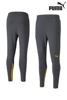 Szary - Puma treningowe spodnie dresowe Borussia Dortmund Spodnie do biegania (N00925) | 380 zł