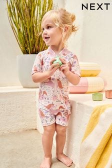 Neutral Unicorn Sunsafe Swimsuit (3mths-7yrs) (N01168) | $22 - $24