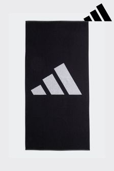 أسود - منشفة ثلاث شرطات كبيرة من Adidas (N01406) | 191 ر.س