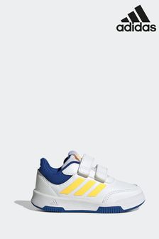 أزرق/أصفر - Adidas Tensaur Hook And Loop Shoes (N01417) | 114 ر.ق
