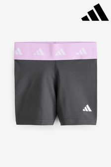 Grau - Adidas Sportswear Techfit Aeroready Kurze Leggings für Kinder (N01518) | 35 €