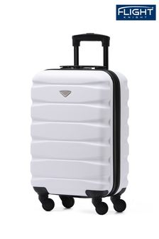 أبيض/أسود - حقيبة سفر صلبة Abs للمقصورة Easyjet من Flight Knight (N01625) | 277 د.إ